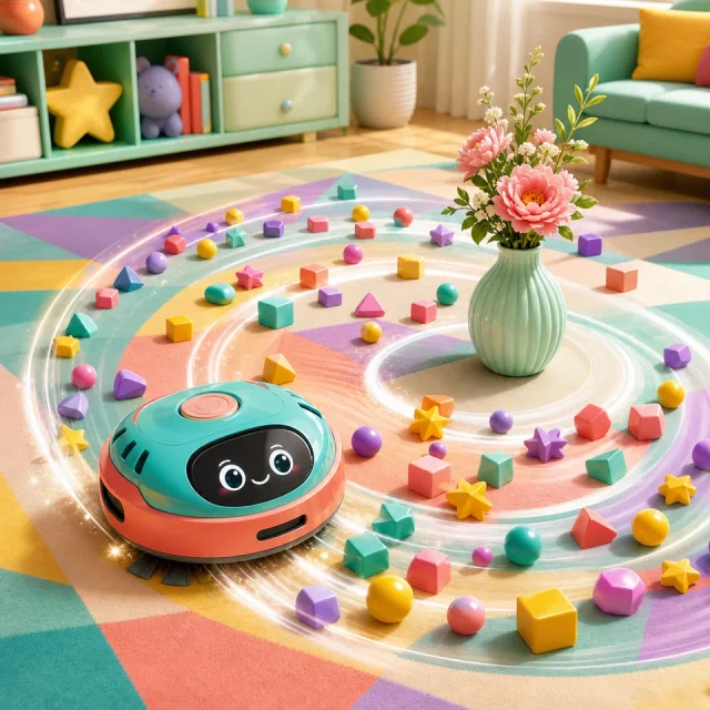 Color Vacuum 3D gameplay scene from the authorized PIXORA artwork.
