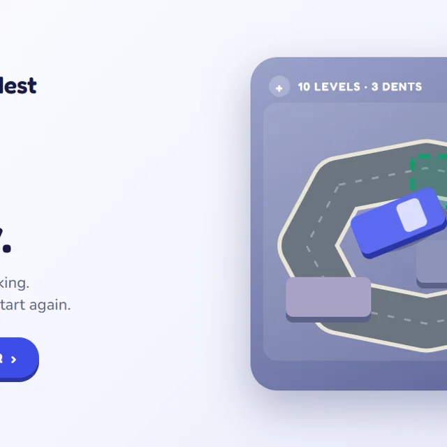 Parking Nook gameplay artwork from the authorized TinyGameNest source.