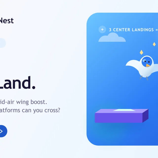 Sky Hopper gameplay artwork from the authorized TinyGameNest source.