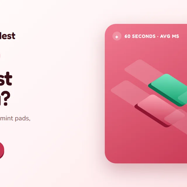 A grid of mint targets and red trap pads.